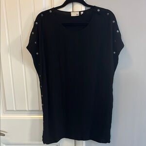 Wilfred free Black Top with Button Detail XS